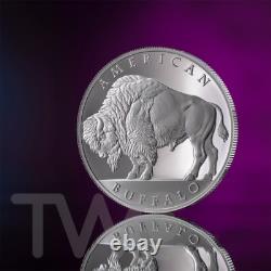 American Buffalo 1 oz Proof Silver Coin 0.00001 Bitcoin UCS 2025
