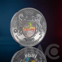 American Buffalo 1 oz Proof Silver Coin 0.00001 Bitcoin UCS 2025