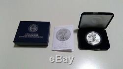 American Eagle 2019-S One Ounce Silver Enhanced Reverse Proof Coin