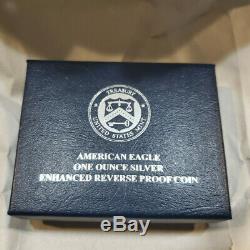 American Eagle 2019-S One Ounce Silver Enhanced Reverse Proof Coin #16791