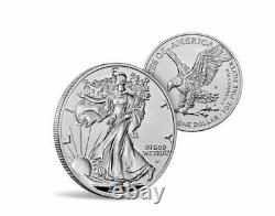 American Eagle 2021 One Ounce Silver Reverse Proof Two Coin 21XJ SHIP NOW sealed
