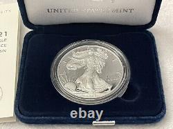 American Eagle 2021 Silver Proof Coin 21EA Type 1 OGP LAST ONE