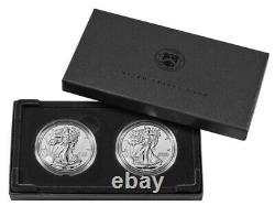 American Eagle 2021 Silver Reverse Proof Two-Coin Set Designer (Presale) READ