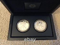 American Eagle San Francisco Two-Coin Silver Proof Set, 2012, Item #EG1