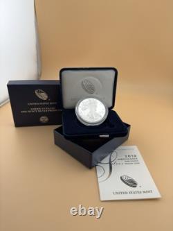 American Silver Eagle 2018 San Francisco Proof 1oz Silver Coin OGP With COA