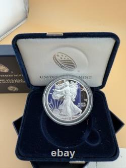 American Silver Eagle 2018 San Francisco Proof 1oz Silver Coin OGP With COA