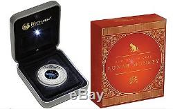 Australia Opal Series Lunar Year of the Monkey 2016 1oz Silver Proof $1 Coin
