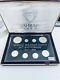 BAHRAIN 8 Coins 1983 Sterling Silver Proof Set KM PS3