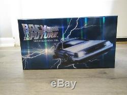 Back to the Future 1 oz Silver Proof Delorean Coin with Car Display and COA