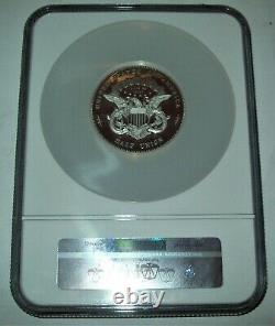 Barber Smithsonian 2.5 Oz. Silver Large Head Pattern Coin NGC PF70 Ultra Cameo