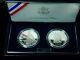 Beautiful & Scarce 2000 Leif Ericson 2 Silver Proof U. S Millennium Coin Set