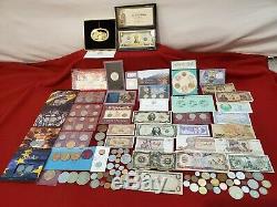 COIN U. S. & FOREIGN LOT, collection, 2003 S Silver QUARTER PR70, SILVER IKE