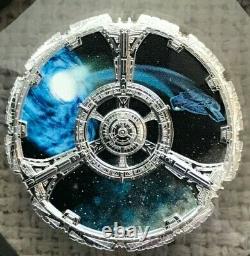 Canada 2018 Fine Silver Proof Star Trek Deep Space Nine $20 Coin With Stand