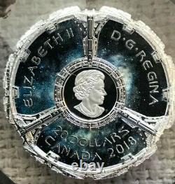 Canada 2018 Fine Silver Proof Star Trek Deep Space Nine $20 Coin With Stand