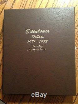 Complete IKE Collection With1973-S Eisenhower Dollar 40% Silver (32) Coins Inc