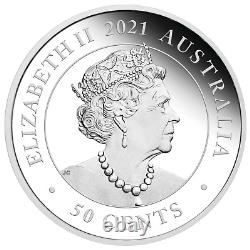 DREAMING DOWN UNDER KOALA 2021 1/2oz. 9999 SILVER PROOF COLOURED COIN