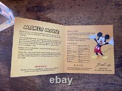 Disney Rare 2014 1 OZ Silver Proof Coins- Mickey & Friends Queen Elizabeth