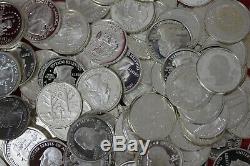 Emergency 90% Silver Junk Coins 10.00 Face Value Silver Proof State/ATB Quarters
