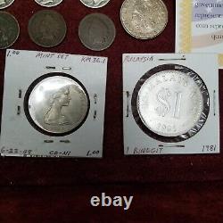 Estate Coin Lot US Proof Mint Set Walking Liberty Half Dollar Military Exo Coins