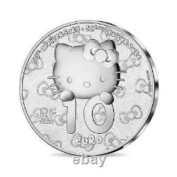 Hello Kitty 50th Anniversary Silver Proof Coin 10 Paris
