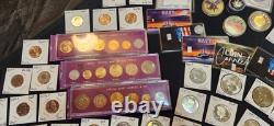 Huge Coin Collection With Silver, Gold, Lots Of Proofs