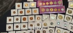 Huge Coin Collection With Silver, Gold, Lots Of Proofs