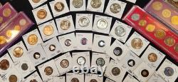 Huge Coin Collection With Silver, Gold, Lots Of Proofs