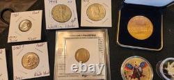 Huge Coin Collection With Silver, Gold, Lots Of Proofs