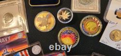 Huge Coin Collection With Silver, Gold, Lots Of Proofs