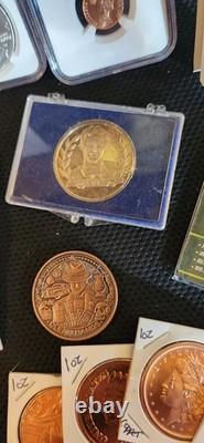 Huge Coin Collection With Silver, Gold, Lots Of Proofs