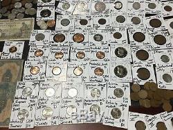 Huge Lot 400+Coin/Stamp/Silver1893MercuryBuffalo/IndianProofVictorian Cents