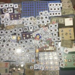 Huge Lot 450+Coin/StampNotes/Mercury/Buffalo/Indian/1893/Liberty/WL/Silver+More