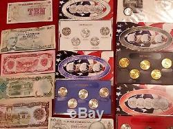 Huge coin/money lot, Eisenhower proof, NGC, Mercury dime, collection, silver, kennedy