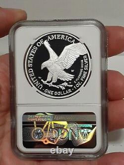 (IN-HAND) 2022 W NGC PF69 $1 American Silver Eagle Proof Brown Label PF-69UC