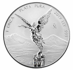 Libertad Mexico 2019 1 Oz Reverse Proof Silver Coin In Capsule