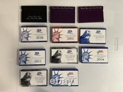 Lot of 33 US Mint Proof Sets 1954-2010 Silver, Prestige, Liberty, Etc. Coins