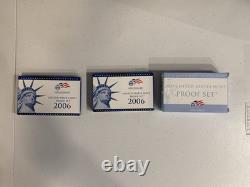 Lot of 33 US Mint Proof Sets 1954-2010 Silver, Prestige, Liberty, Etc. Coins