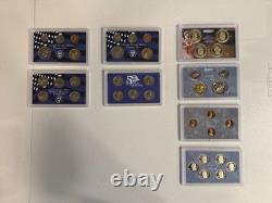Lot of 33 US Mint Proof Sets 1954-2010 Silver, Prestige, Liberty, Etc. Coins