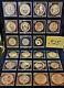 Lot of 36 SILVER PROOF Euro Coins In Collector Case 25 Oz SILVER