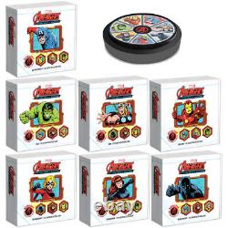 Marvel Avengers 60th Anniversary Silver Coin Set with Box SKUOPC158
