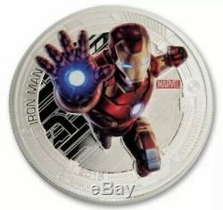 Marvels Avengers Age Of Ultron Niue 2015 Silver Proof 5 Coin Set Bu New