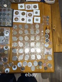 Massive Coin Collection 2000+ Coins Silver Proof Coins 1884 S Morgan Dollars Aus