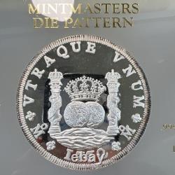 Mexico Official Silver Pillar Dollar Proof Set 1988 Silver With Case