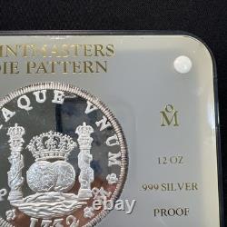 Mexico Official Silver Pillar Dollar Proof Set 1988 Silver With Case