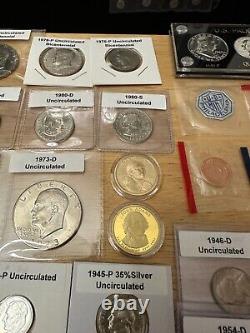 Modern Coin Lot Starter Set Uncirculated BU GEM and Proofs Perfect Gift NO B. S