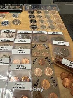 Modern Coin Lot Starter Set Uncirculated BU GEM and Proofs Perfect Gift NO B. S