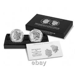 Morgan and Peace Silver Dollar 2023 Two Coin Reverse Proof Set PRE SALE Nov. 9