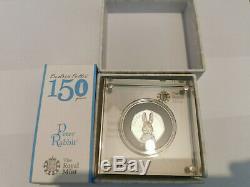 NEW Royal Mint 2016 Peter Rabbit Beatrix Potter 50p Silver Proof Coin