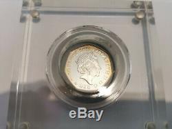 NEW Royal Mint 2016 Peter Rabbit Beatrix Potter 50p Silver Proof Coin