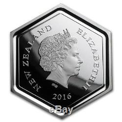 New Zealand -2016- Silver $1 Proof Coin- 1 OZ Honey Bee Coin! Scarce